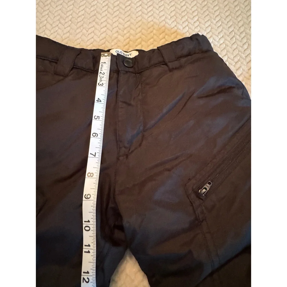 Old Navy Kids Black Insulated‎ Snow Pants Winter Ski Trousers Size M 8